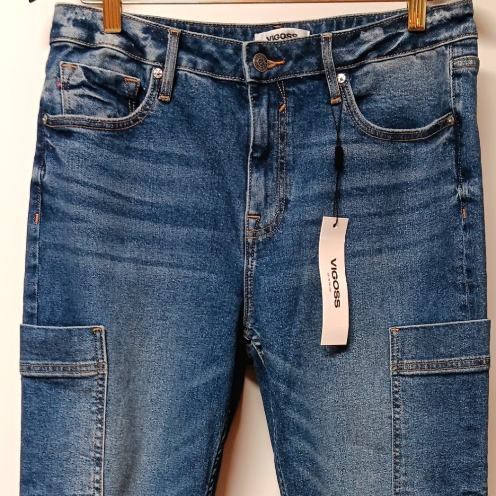 Women's Vigoss Frankie Slim Fit Cargo Jean